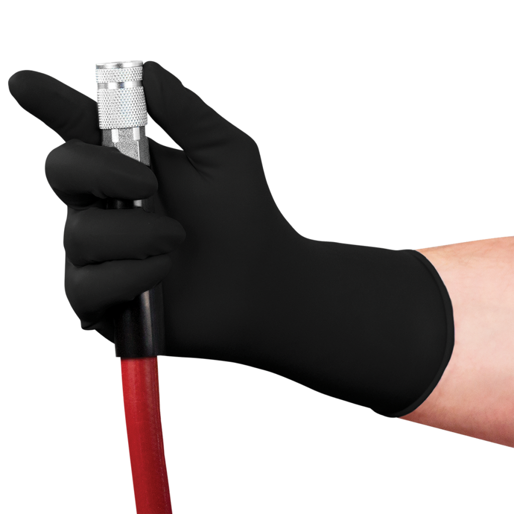 Black Nitrile Gloves