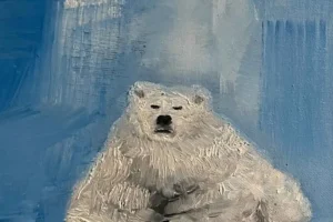 Polar Bear on Ice