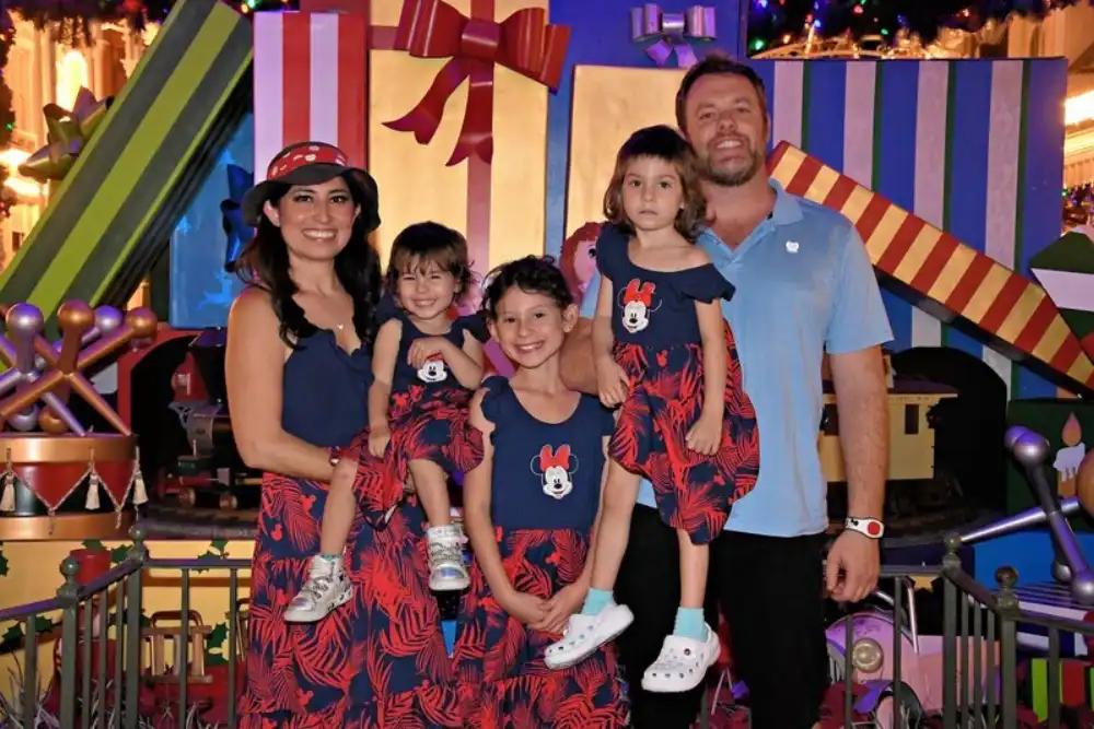Family at Disney